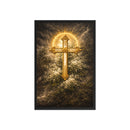 Gilded Cross Framed Poster, iBuyXi.com
