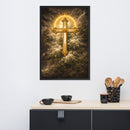 Gilded Cross Framed Poster, iBuyXi.com