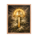 Gilded Cross Framed Poster, iBuyXi.com
