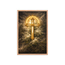 Gilded Cross Framed Poster, iBuyXi.com