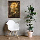 Gilded Cross Framed Poster, iBuyXi.com