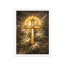 Gilded Cross Framed Poster, iBuyXi.com