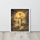 Gilded Cross Framed Poster, iBuyXi.com