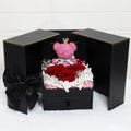 Eternal Rose Bear Gift Box with Drawer