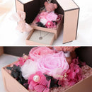 Eternal Rose Bear Gift Box with Drawer