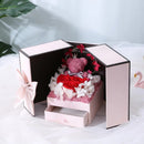 Eternal Rose Bear Gift Box with Drawer