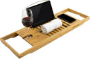 Expandable Bamboo Bathtub Tray Caddy