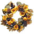 Fall Harvest Artificial Wreath