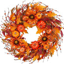 Fall Harvest Artificial Wreath
