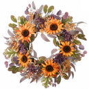 Fall Harvest Artificial Wreath