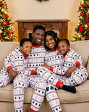Family Matching Christmas Allover Print Pajama Set