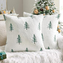 Faux Fur Christmas Throw Pillow Covers