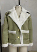 Faux Shearling Moto Jacket