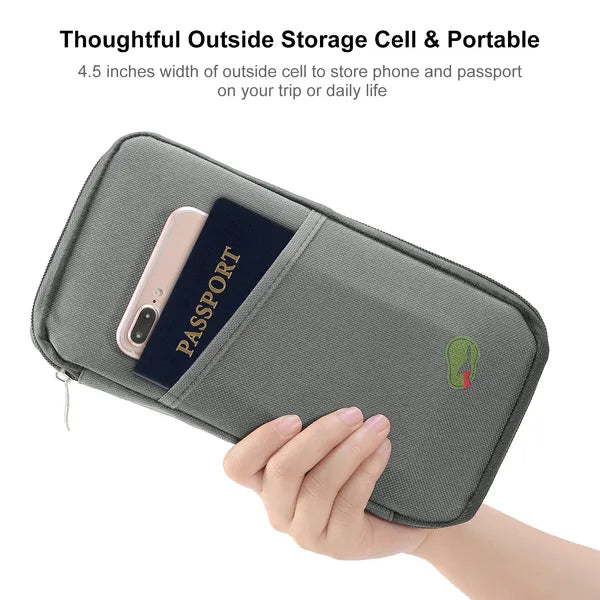 Travel Passport Wallet 12Cells