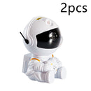Astronaut Star Projection Lamp Creative Gift Atmosphere Decorative Lamp Colorful Flowing Starry Night Light, iBuyXi.com