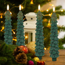 Flameless LED Christmas Tree Taper Candles 4-Pack