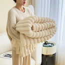 Fleece Blanket Large 270x230 CM Super Soft Cozy Blankets All Season Self Warm