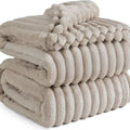 Fleece Blanket Large 270x230 CM Super Soft Cozy Blankets All Season Self Warm