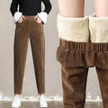 Fleece Lined Corduroy Pants