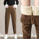 Fleece Lined Corduroy Pants