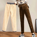Fleece Lined Corduroy Pants