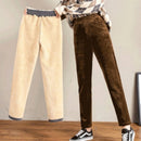 Fleece Lined Corduroy Pants