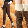 Fleece Lined Corduroy Pants