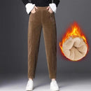 Fleece Lined Corduroy Pants