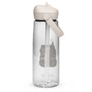Home For Your Heart Flip Straw Water Bottle