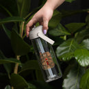 Home For Your Heart Flip Straw Water Bottle