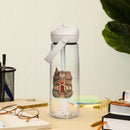 Home For Your Heart Flip Straw Water Bottle