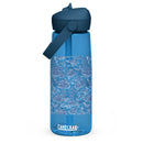 Stork Chinoiserie Flip Straw Water Bottle