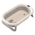 Foldable Baby Bathtub with Digital Temperature Display