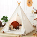 Foldable Canvas Teepee Play Tent