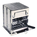 Folding Wood-Burning Camp Stove with Grill