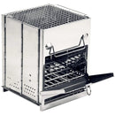 Folding Wood-Burning Camp Stove with Grill