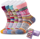 Fuzzy Socks Gift Box Set 5-Pack