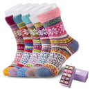 Fuzzy Socks Gift Box Set 5-Pack