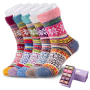 Fuzzy Socks Gift Box Set 5-Pack