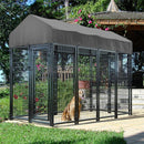 Heavy-Duty Outdoor Dog Kennel with Roof