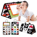 High Contrast Tummy Time Baby Mirror