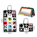 High Contrast Tummy Time Baby Mirror