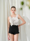 High-Waist Retro Swimsuit