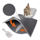 Honeycomb Double-Layer Cat Litter Trapping Mat