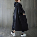 Hooded Long Trench Coat