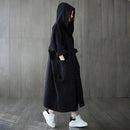 Hooded Long Trench Coat