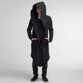 Hooded Solid Color Trench Coat