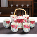 Handmade and Porcelain Ceramic Tea Pot Set, ibuyxi.com