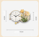 Modern and Luxury Light Wall Clock for Decor - view 7