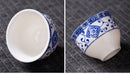 Unique Flowers and Handmade Stone Tea Set, ibuyxi.com